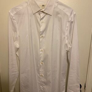 Zara Men's Spread Collar Dress shirt